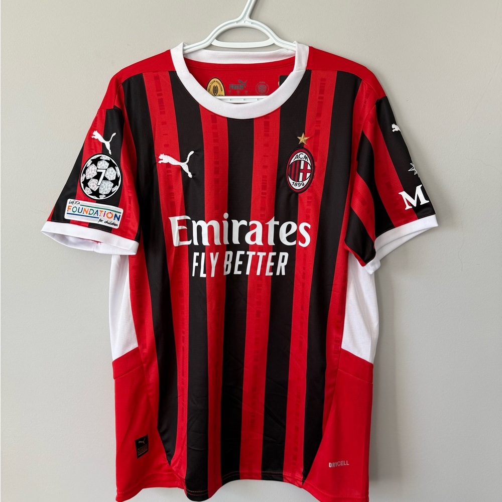 Christian Pulisic AC Milan Champions League New Men’s Puma Soccer Jersey